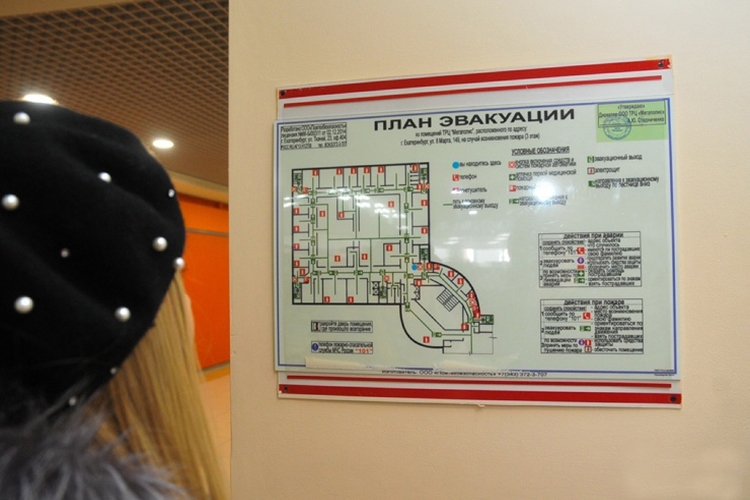 Обучение сотрудников и посетителей использованию планов эвакуации