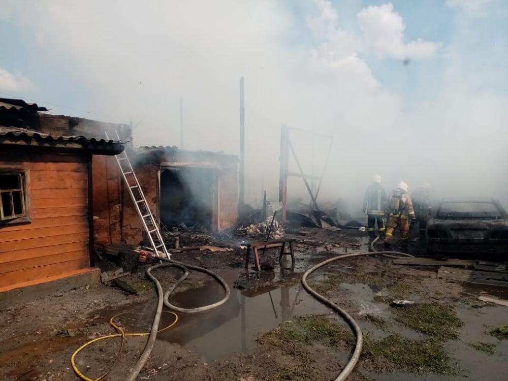 Риски пожаров в приусадебных постройках и гаражах