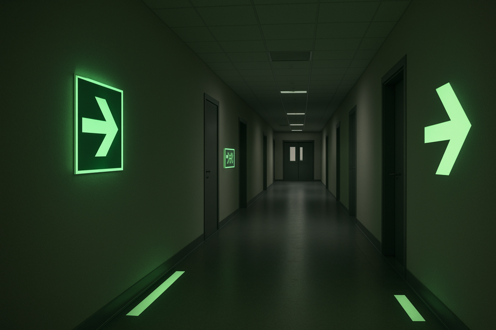 Нормы и требования к фотолюминесцентным указателям 2025