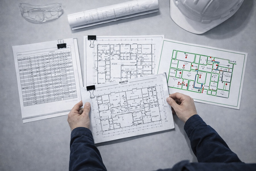 Какие исходные данные нужны для расчета пожарного риска