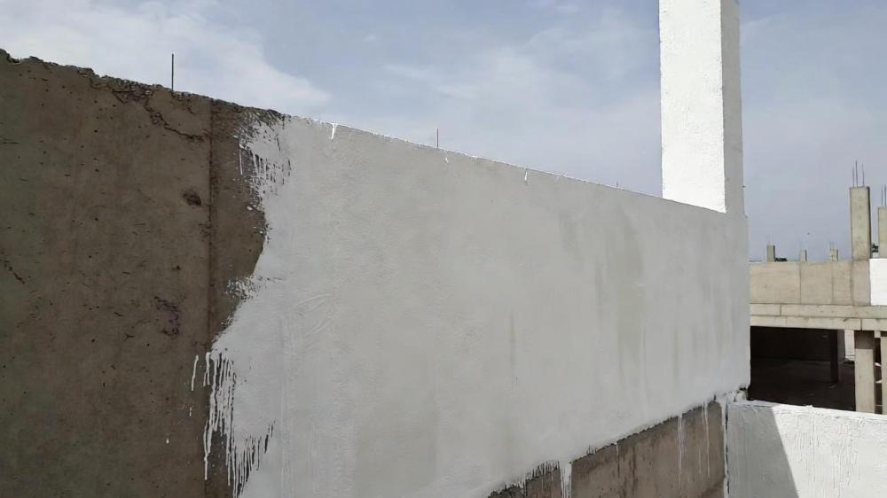 Контроль качества огнезащитной штукатурки по бетону