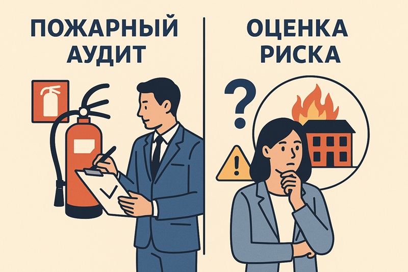 Чем отличается аудит пожарной безопасности от оценки риска
