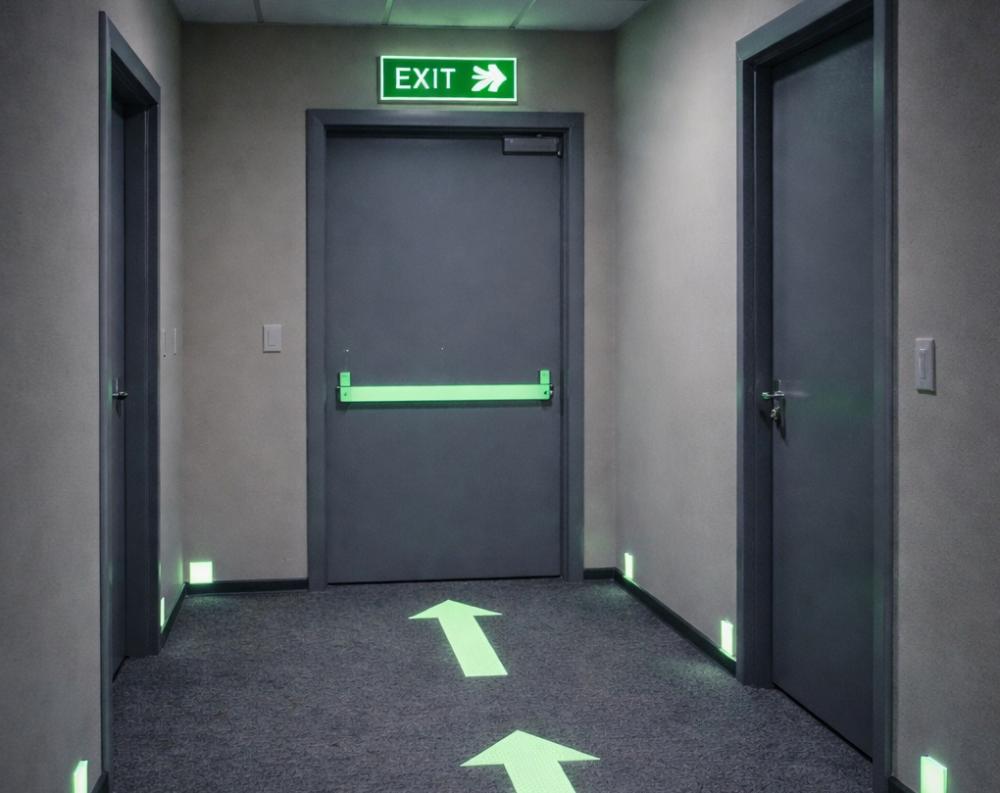 Модульная система фотолюминесцентных указателей