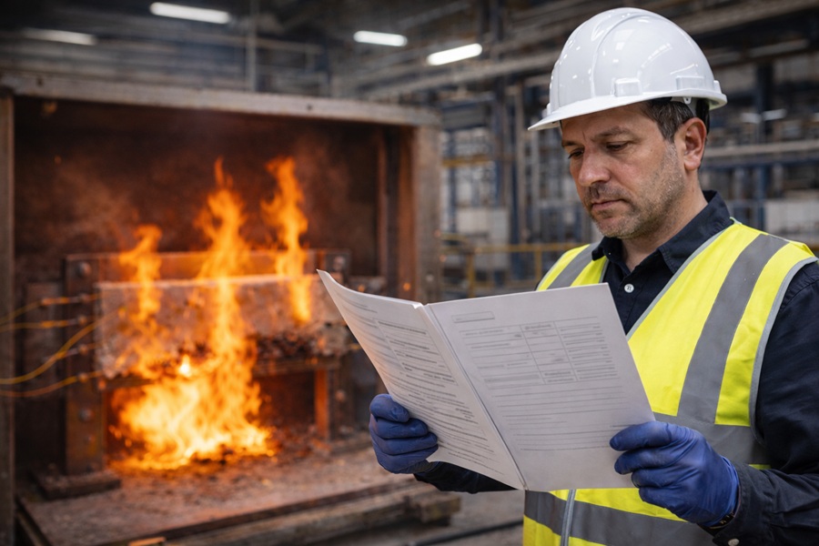 Лабораторное подтверждение огнезащитных характеристик