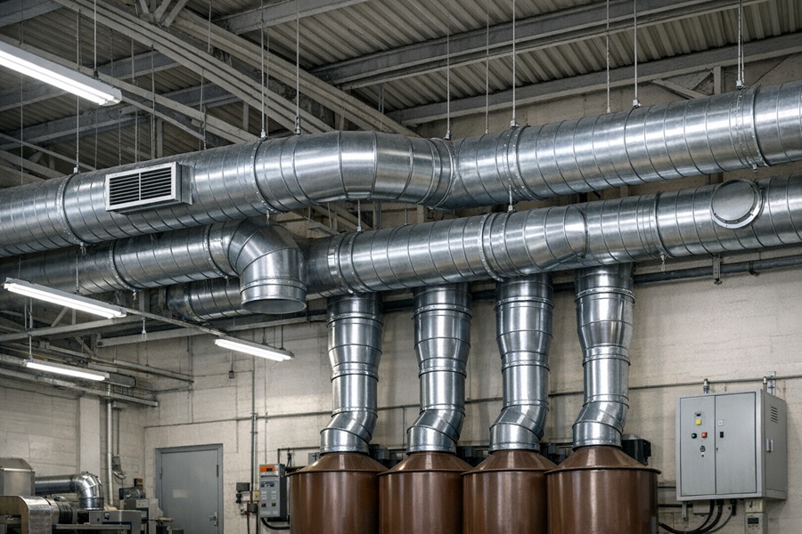 Изоляционные материалы для воздуховодов на производстве с агрессивной средой