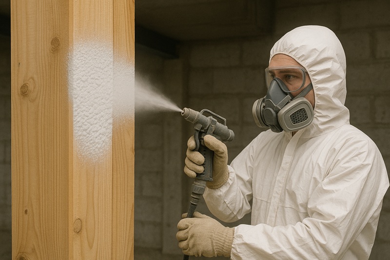 Отдельная огнезащита деревянных элементов