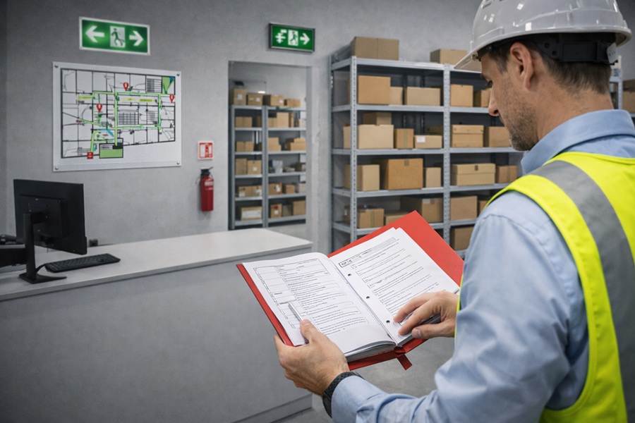 Пожарная безопасность пункта выдачи заказов