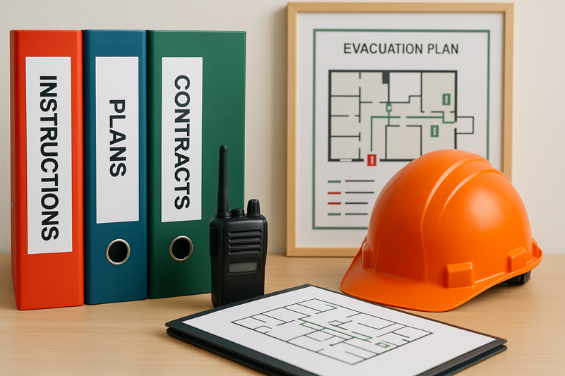 Базовый набор пожарной документации для бизнеса