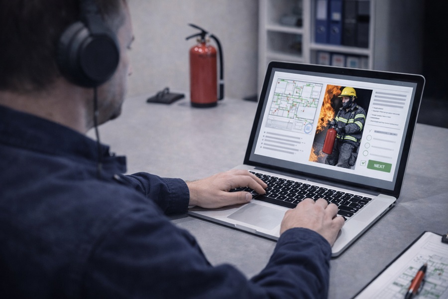Онлайн платформа для обучения по пожарной безопасности