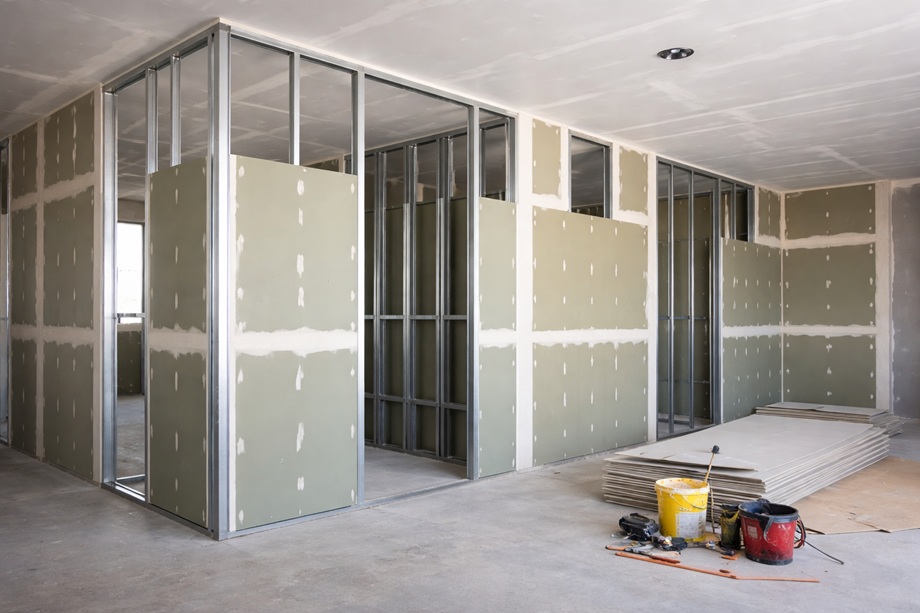 Огнестойкие перегородки из гипсокартона