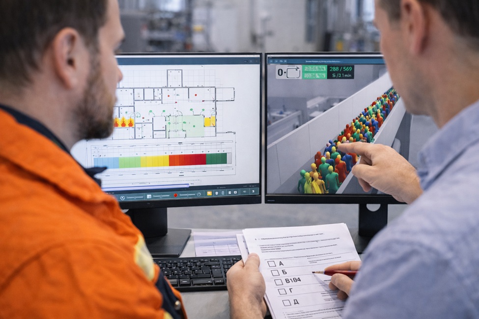 В каких случаях выполняется расчет времени эвакуации людей?