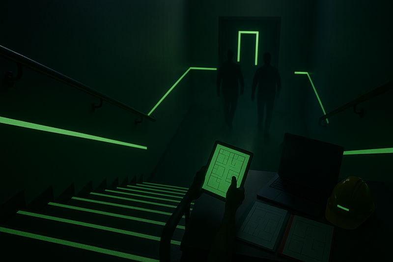 Как правильно оформить фотолюминесцентную навигацию по ГОСТ