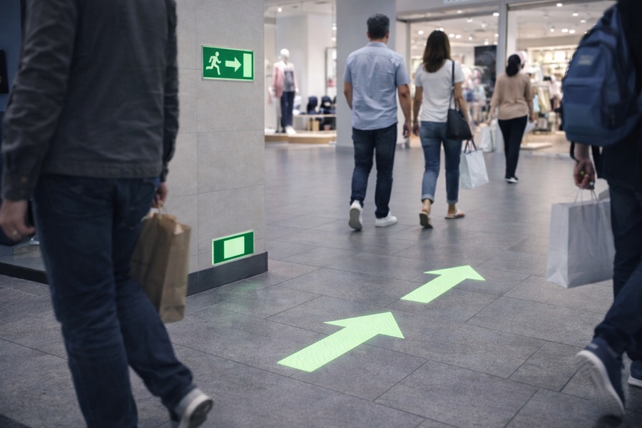 Резервная подсветка эвакуационных знаков