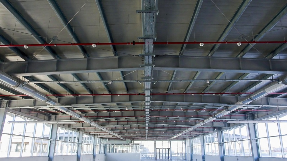 Огнезащита перекрытий в торговых павильонах при большом потоке посетителей