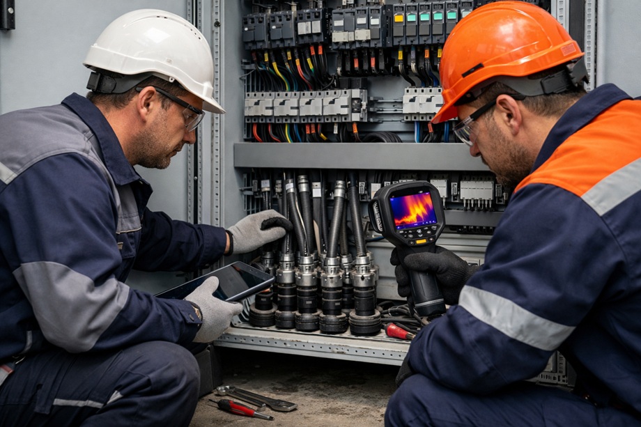 Огнезащита кабельных вводов в электрощитовые